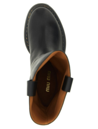 Leather ankle boots #