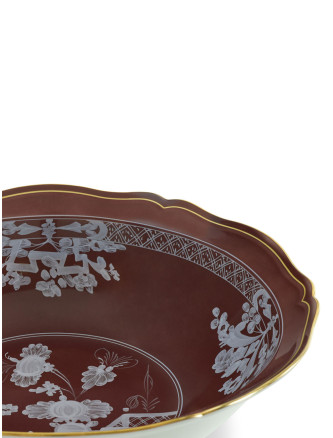 'Oriente Italiano' deep serving plate ⌀34.8cm #