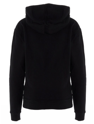 Logo print hoodie #