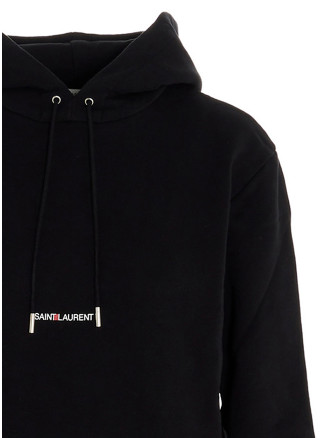 Logo print hoodie #