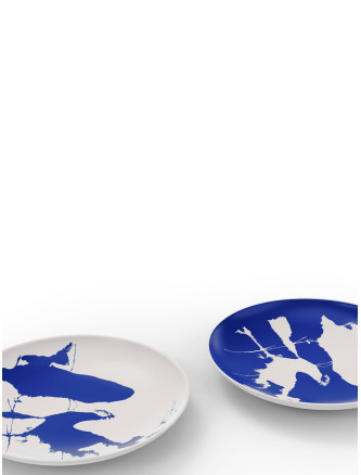 'Le Monde de Charlotte Perriand Neige' 2 dinner plate set ⌀ 27 cm #