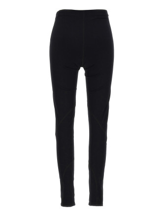 Logo print leggings #