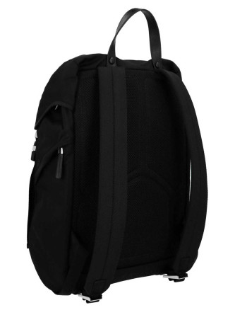 Re-nylon logo backpack #