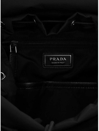 Re-nylon logo backpack #