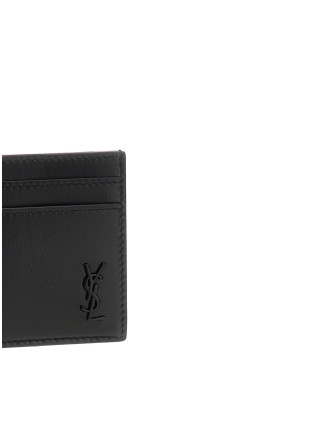 Logo leather cardholder #