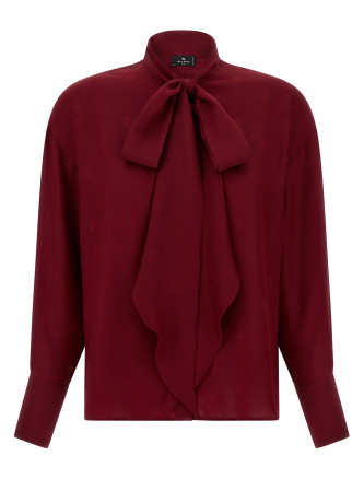 Jacquard Silk blouse