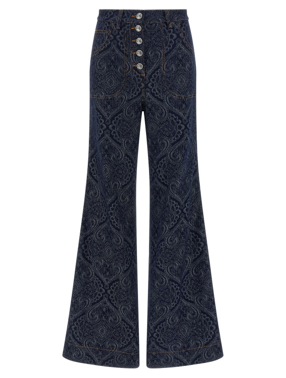 Jacquard jeans #1
