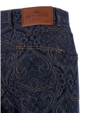 Jacquard jeans #