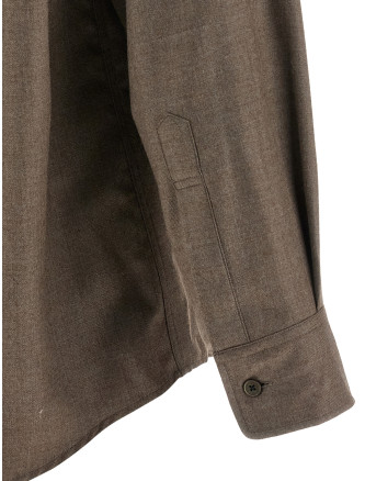 Ultra-fine velvet wool shirt #