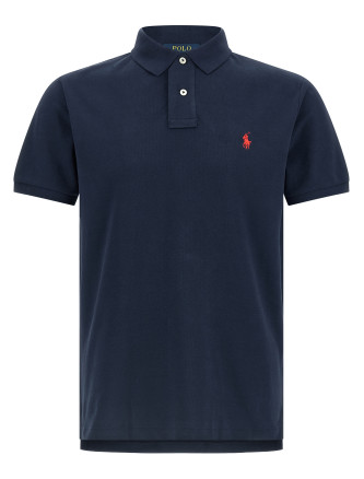 Logo embroidery polo shirt