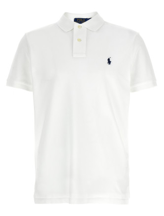 Logo embroidery polo shirt