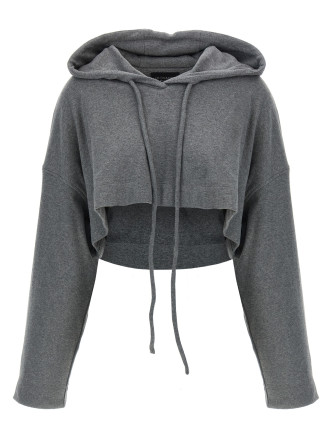 Cropped hoodie