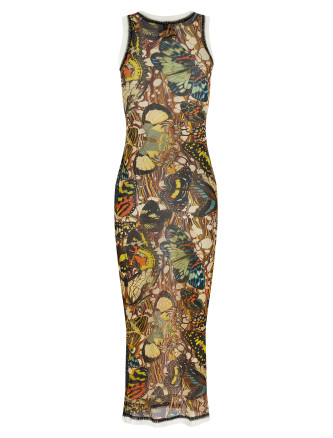 'Re-edition - The Yellow Butterfly' dress #