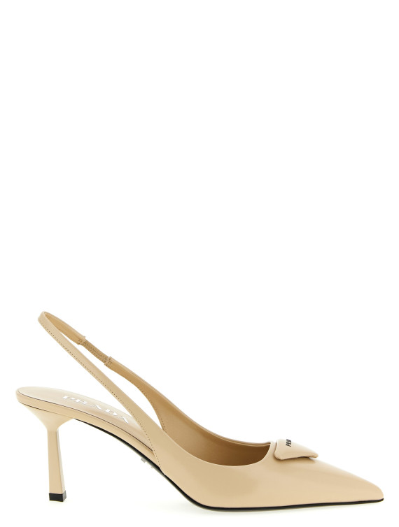 Triangle logo slingback #1