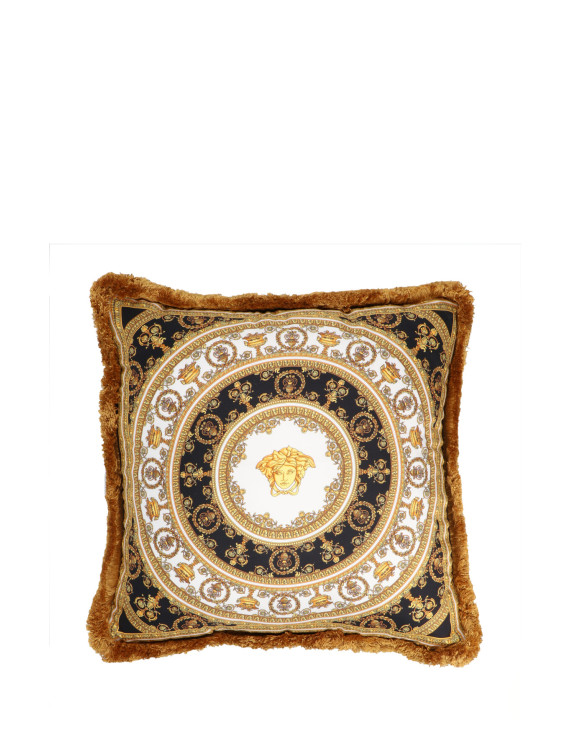 Cushion with fringes #1