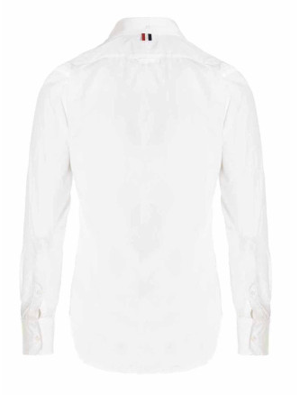 Solid poplin shirt #