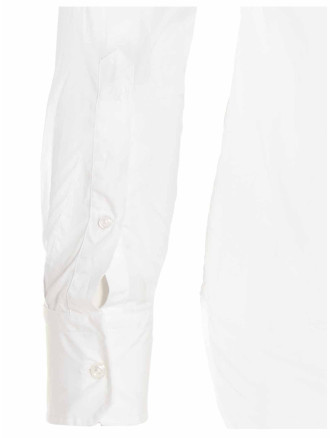 Solid poplin shirt #