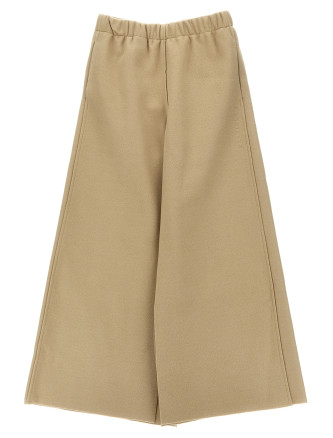 Logo embroidery pants