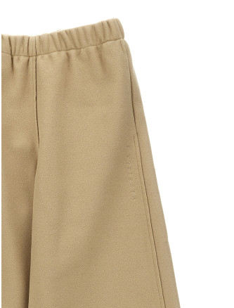 Logo embroidery pants #