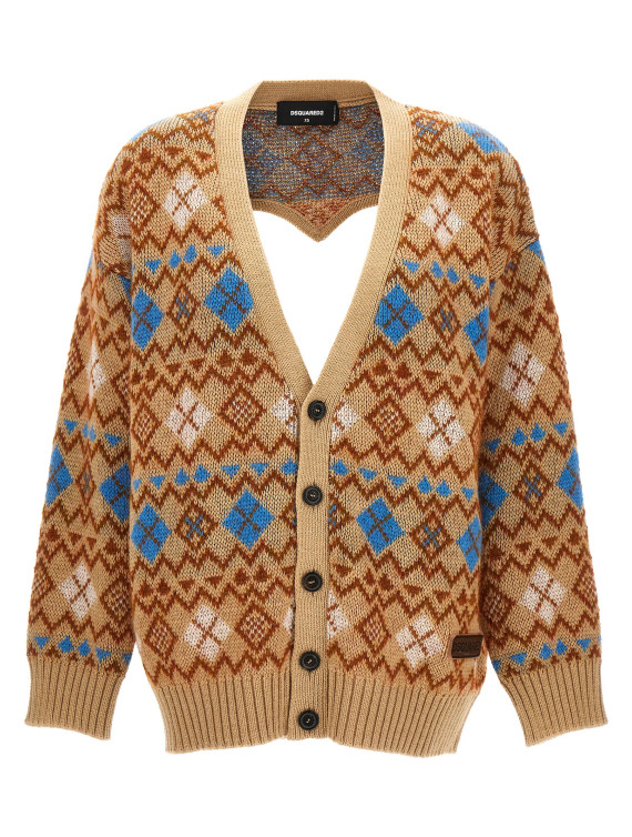 'Heart Vintage Shetland' cardigan #1