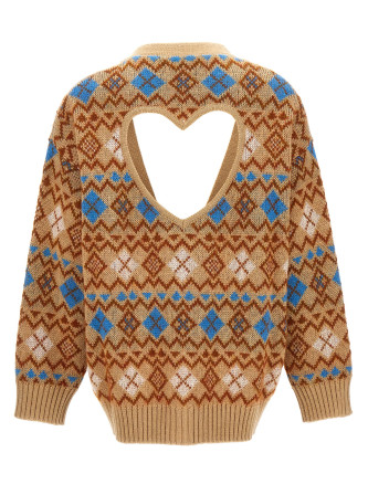 'Heart Vintage Shetland' cardigan #