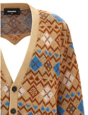 'Heart Vintage Shetland' cardigan #