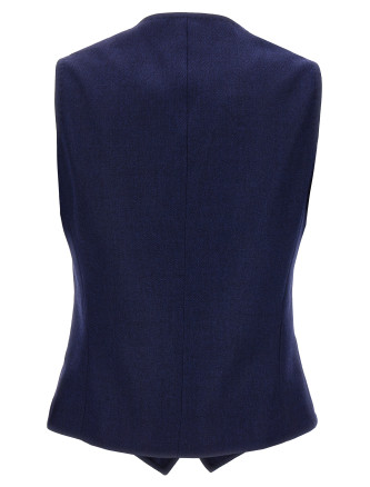 Silk cashmere vest #