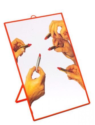 'Lipstick' medium mirror Septicamide x Toiletpaper