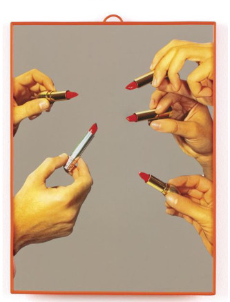 'Lipstick' medium mirror Septicamide x Toiletpaper #