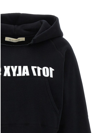 Logo print hoodie #