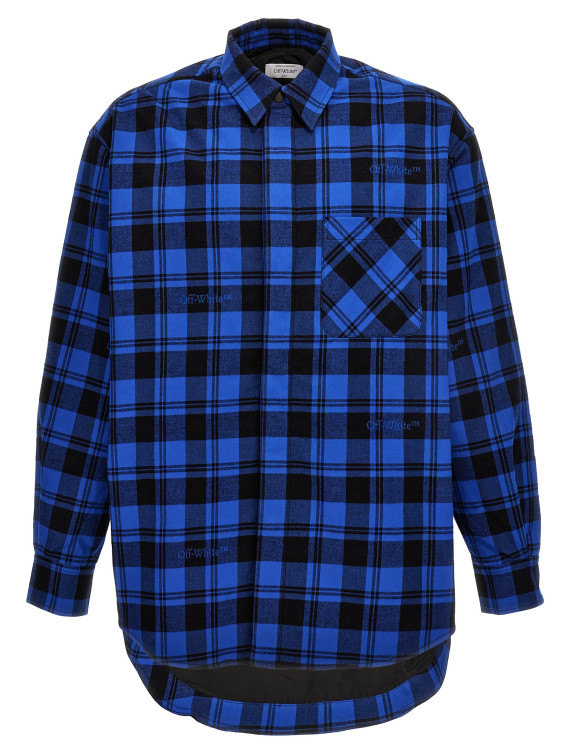 'Check Flannel' overshirt #1