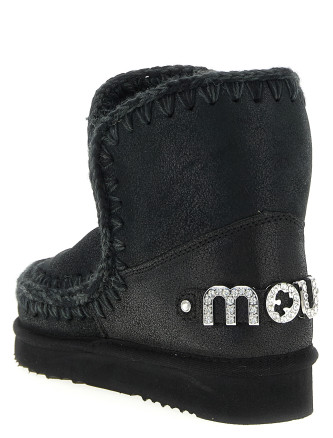 'Eskimo 18 Rhinestone Logo' ankle boots #