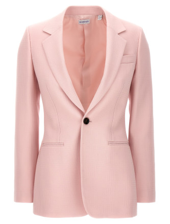 Single-breasted tailored blazer