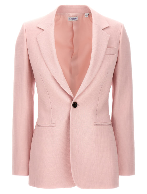Single-breasted tailored blazer #1