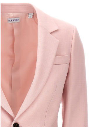 Single-breasted tailored blazer #