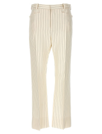 Pinstripe pants