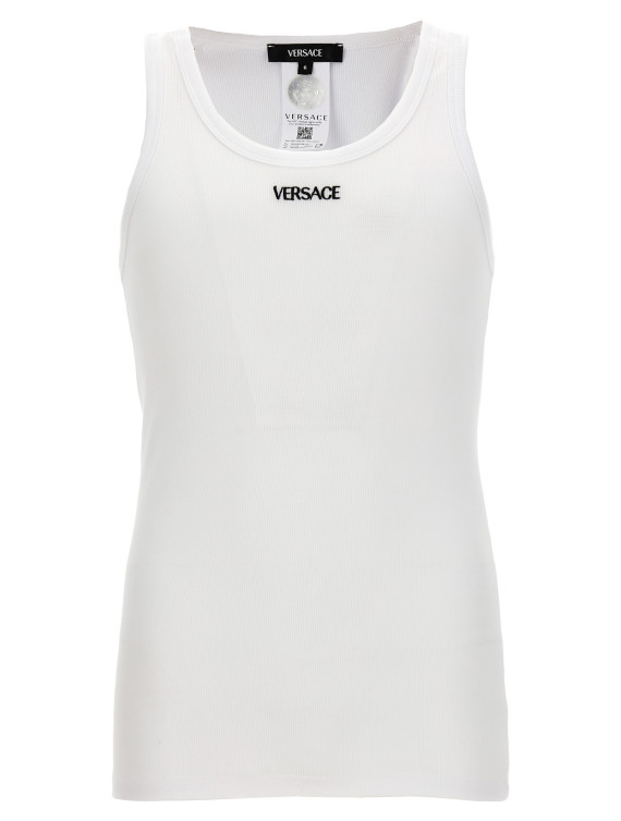 Logo embroidery tank top #1