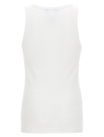 Logo embroidery tank top #