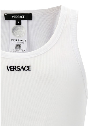 Logo embroidery tank top #