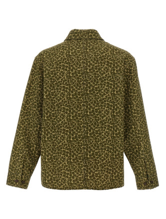 Floral print overshirt #