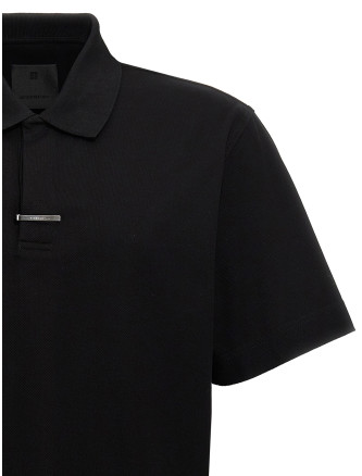 'Placket' polo shirt #