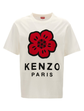 'stampa fiore' T-shirt