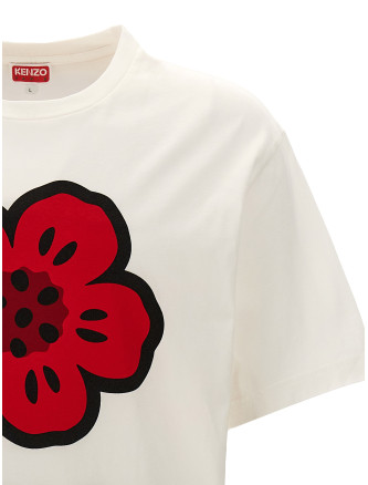 'stampa fiore' T-shirt #