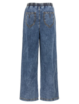 Embroidery jeans #