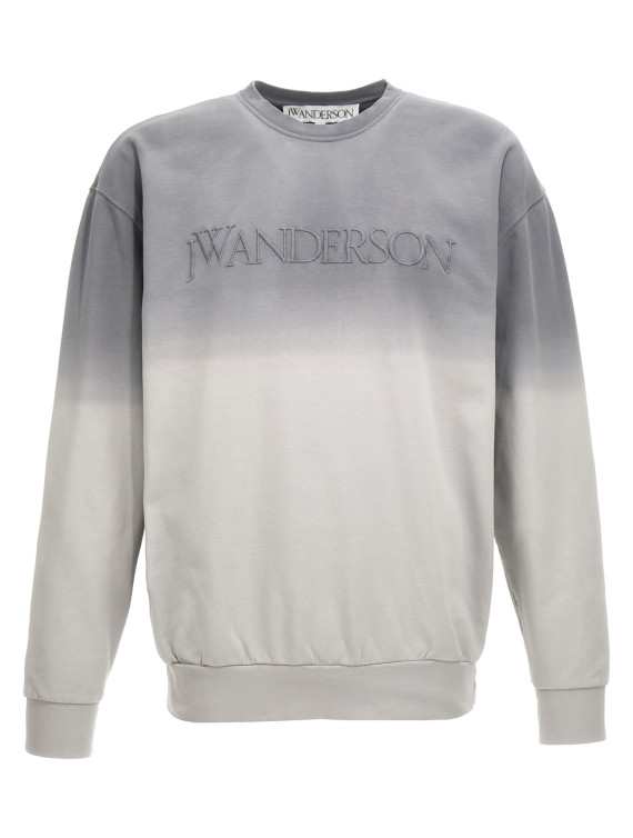 Logo embroidery sweatshirt #1