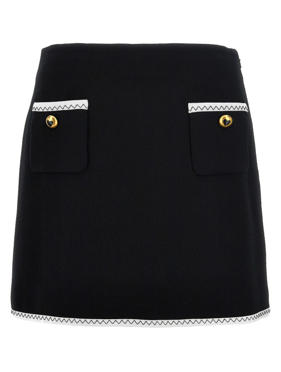 Heart button skirt #1