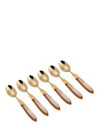 'Laura' coffee 6 teaspoons set