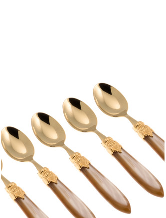 'Laura' coffee 6 teaspoons set #