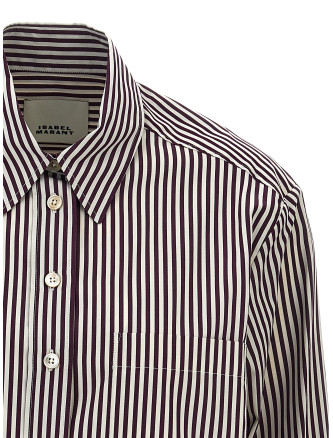 'Fleora' cropped shirt #