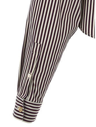 'Fleora' cropped shirt #